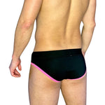 Black/Pink Neon Brief