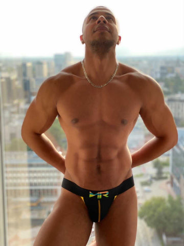 Black Neon Jockstrap